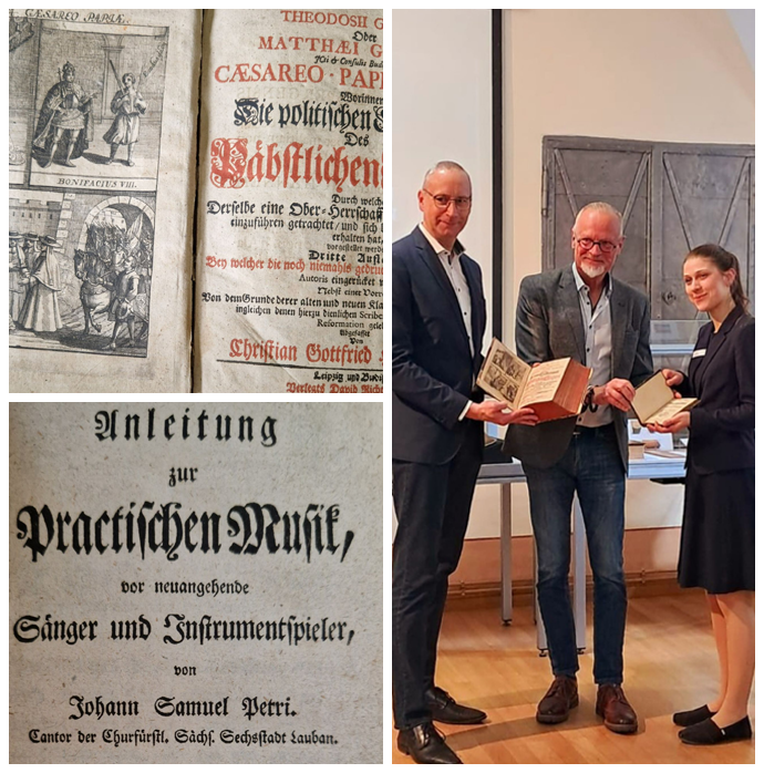 Wertvolle Buchankäufe der Stadt Bautzen übergeben